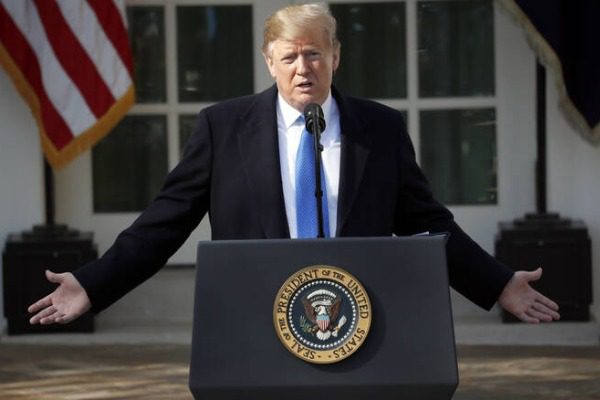 Τραμπ: Θα κηρύξω τις ΗΠΑ σε κατάσταση έκτακτης ανάγκης