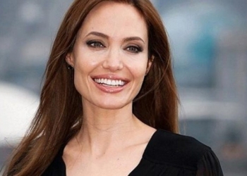 Angelina Jolie in a rare appearance with her children
