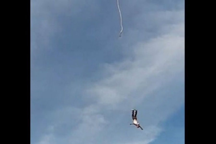 Σοκαριστικό ατύχημα στην Πολωνία: Έκανε bungee jumping, κόπηκε το σκοινί και έπεσε στο κενό