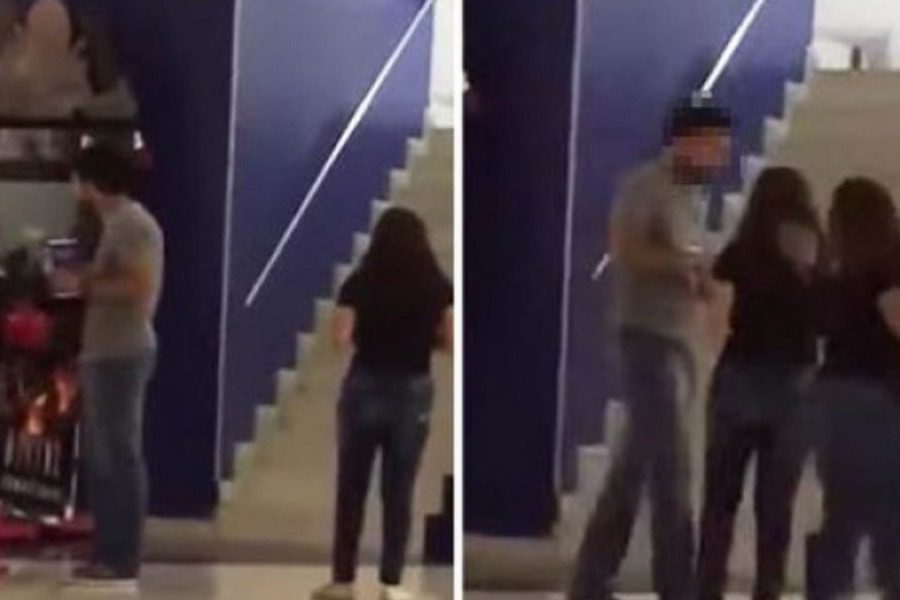 Βίντεο: Απατημένη σύζυγος χαστουκίζει τον άνδρα της και ξεμαλλιάζει την ερωμένη