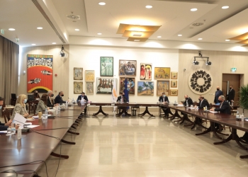 ΠτΔ – Υπουργικό Συμβούλιο
Προεδρικό Μέγαρο, Λευκωσία, Κύπρος 
Ο Πρόεδρος της Δημοκρατίας κ. Νίκος Αναστασιάδης προεδρεύει συνεδρίας του Υπουργικού Συμβουλίου. 
//
PoR – Council of Ministers
Presidential Palace, Lefkosia, Cyprus
The President of the Republic, Mr Nicos Anastasiades, presides over a meeting of the Council of Ministers.