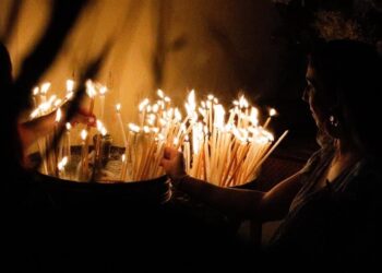 Προσκύνημα του Δεκαπενταύγουστου στην Κέρκυρα (φωτογραφία αρχείου / Eurokinissi)